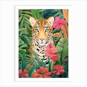 Jaguar In The Jungle Art Print