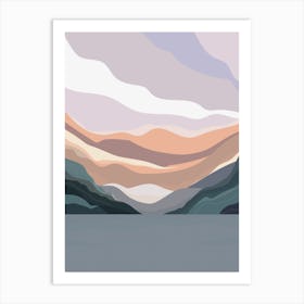 Landscape art Art Print