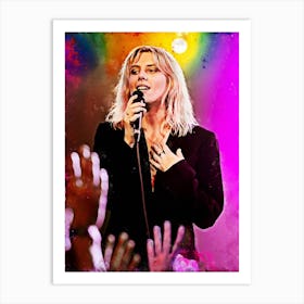 Ellie Rowsell 6 Art Print