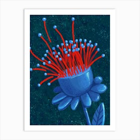 Imagined Flora_Night Art Print