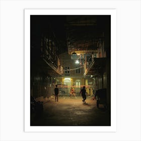 Street scene Bangkok Art Print