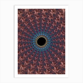 Kaleidoscope Mandala Art Print