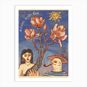 Adam & Eve Art Print