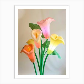 Dreamy Inflatable Flowers Calla Lily 3 Art Print