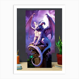 Dragon Print Art Print