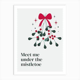 Mistletoe Art Print