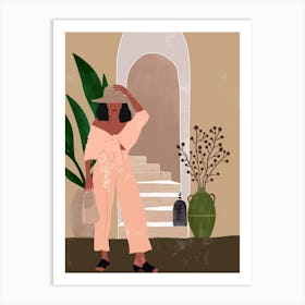 Marrakech Girl Art Print