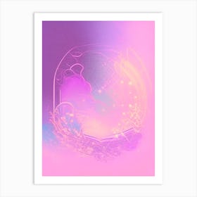 Universe Gouache Space Art Print