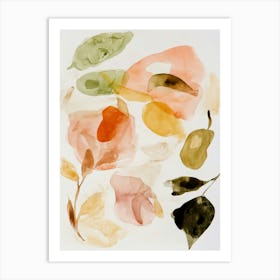 Earthy Bloom No 2 Art Print