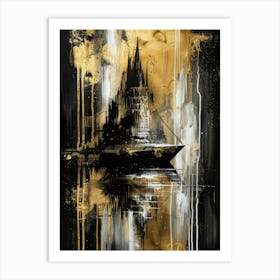 Castle On The Water Art Print