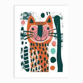 Cat Print 1 Art Print