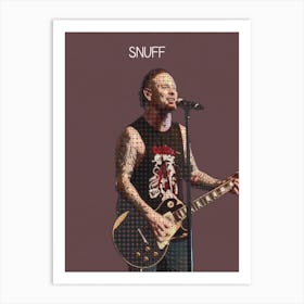 Snuff Corey Taylor Slipknot Art Print