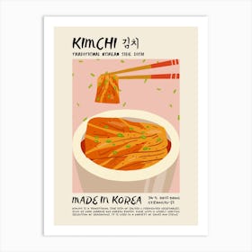 Kimchi Art Print