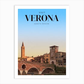 Travel Verona Art Print