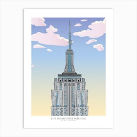 Empire State Building Art Print