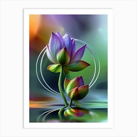 Lotus Flower 147 Art Print