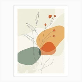 Abstract Flower 77 Art Print