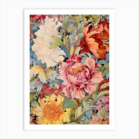 Floral Tapestry 5 Art Print