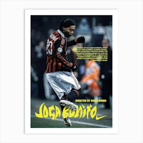 Ronaldinho 1 Art Print