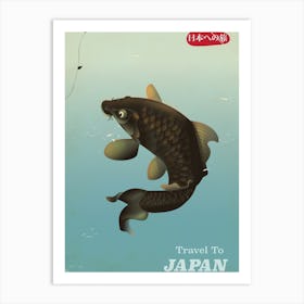 Travel To Japan Art Print