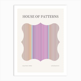 Stripes Pattern Poster 34 Art Print