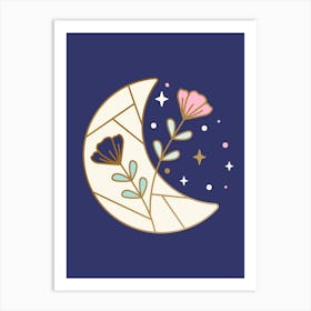 Midnight Moon Art Print