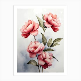 Peonies 2 Art Print