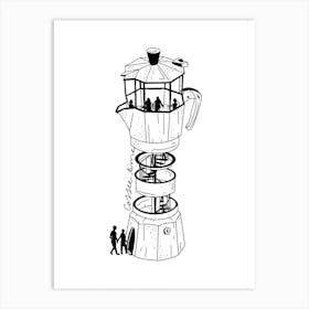 Coffee Date Art Print