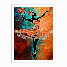 Glass Ballerina 4 Art Print