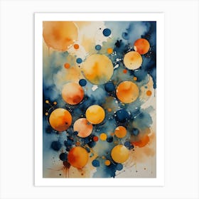 Abstract Watercolor Painting Art Print