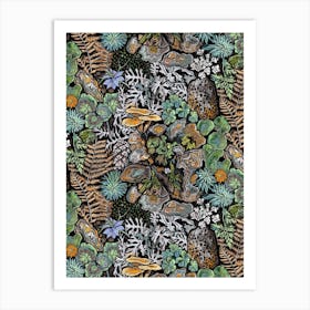 Woodland Botanicals Forest Floor Art Print