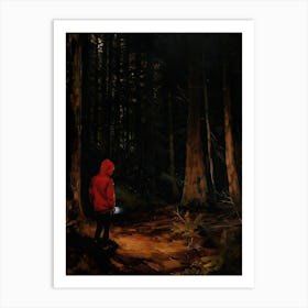 Boys In Woods 3 Fy V Art Print