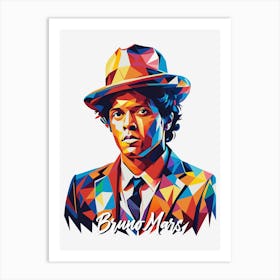 Bruno Mars 01 Art Print