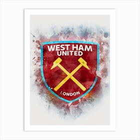 West Ham United 3 Art Print