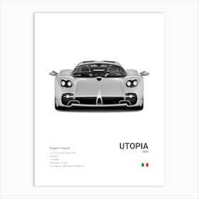 Pagani Utopia Art Print