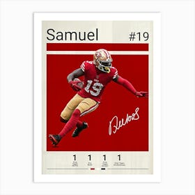 Deebo Samuel Art Print