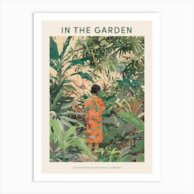 In The Garden Poster The Huntington Botanical Gardens 1 Art Print