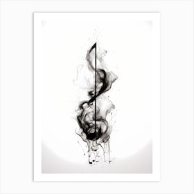 Music Note Art Print