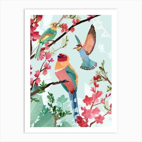 Birds Of Summer Art Print