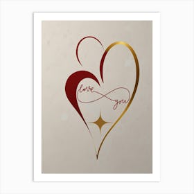 Love You Forever Art Print