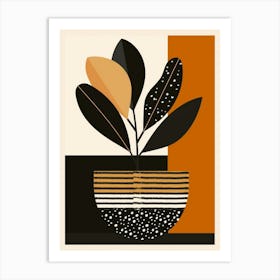 Plant In A Pot 72 Art Print