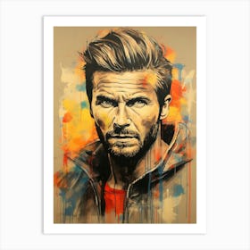 David Beckham (1) Art Print
