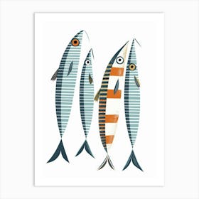 Three Fishes Art Print