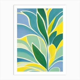 Bromeliad Bold Graphic Art Print