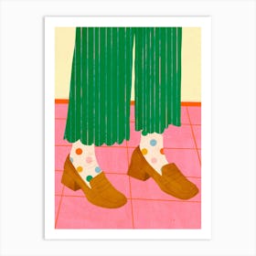 Dancing Shoes Art Print