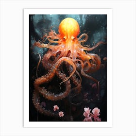 Octopus 4 Art Print