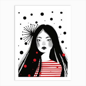 Asian Girl 54 Art Print