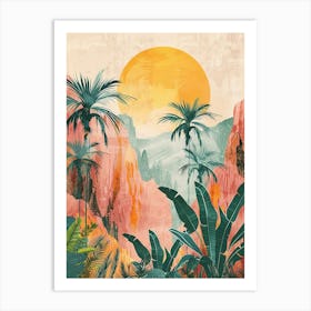 A Beautiful Illustration of Boho style 32 Art Print