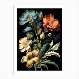 Flowers In A Vase 7 Art Print