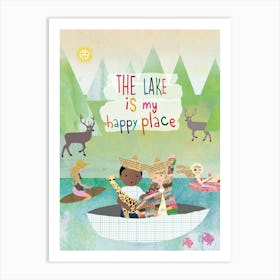 Happy Place Art Print